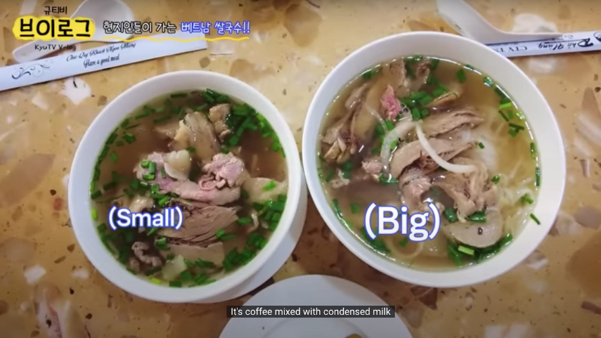 KyuHyun khen bát phở 90.000 đồng tại Việt Nam vừa ngon vừa bổ rẻ. KyuHyun khen bát phở 90.000 đồng tại Việt Nam vừa ngon vừa bổ rẻ.