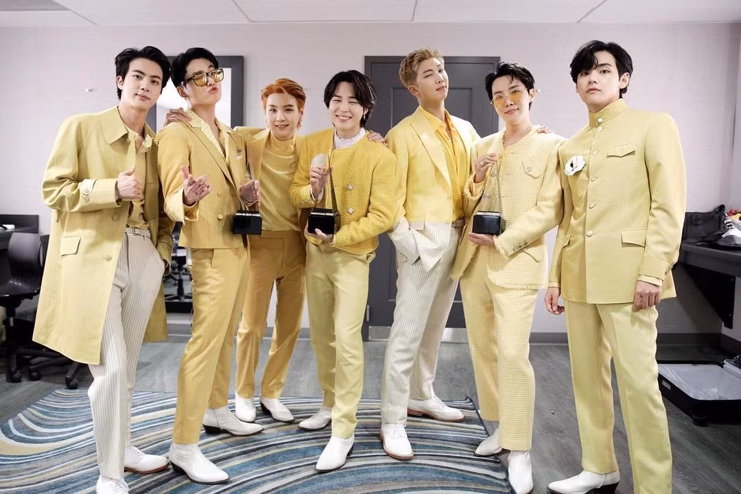 BTS là nhóm nhạc mở đường cho Kpop định vị, tiến sâu vào thị trường âm nhạc Mỹ. Ảnh: HYBE.