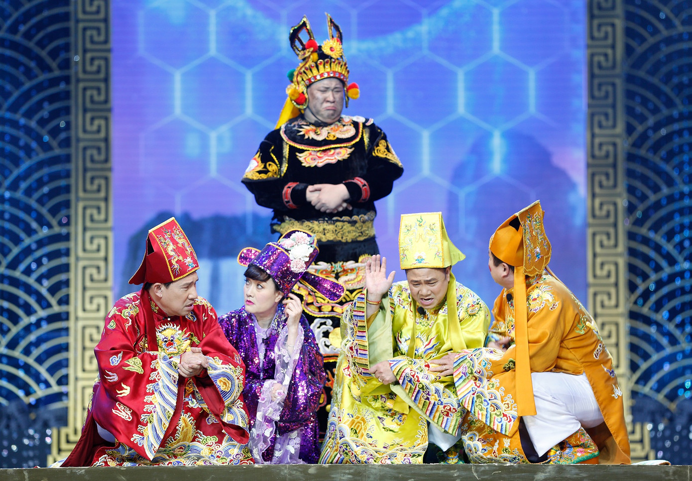 Những bản nhạc chế hot từ những mùa Táo trước được thể hiện lại khiến nhiều khán giả bồi hồi, xúc động. Ảnh: VFC.