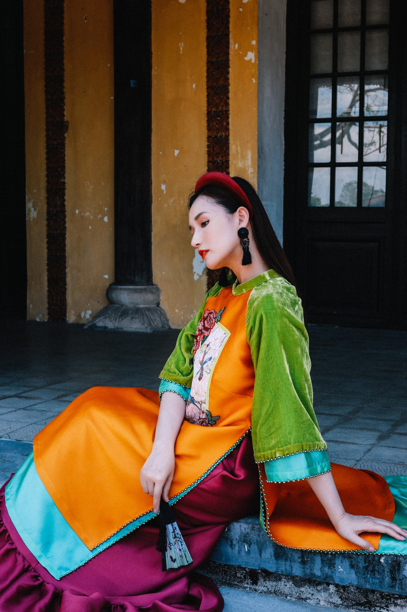 Diễn viên chia sẻ cô nghỉ ngơi dịp Tết và không chúi đầu vào nấu nướng. Ảnh: NVCC.