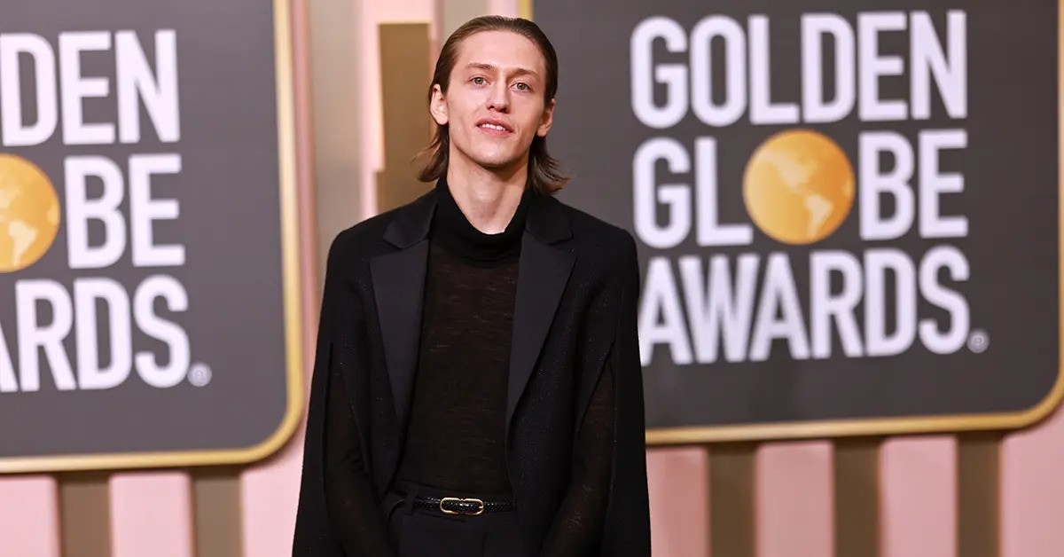 Percy Hynes White nổi tiếng nhờ vai Xavier trong phim Wednesday. Ảnh: Getty.