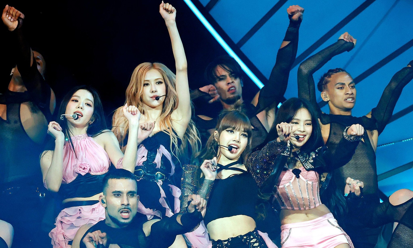 BlackPink trở thành nhóm nhạc Kpop đầu tiên trình diễn chính tại lễ hội âm nhạc lớn nhất hành tinh Coachella. Ảnh: Getty. BlackPink trở thành nhóm nhạc Kpop đầu tiên trình diễn chính tại lễ hội âm nhạc lớn nhất hành tinh Coachella. Ảnh: Getty.