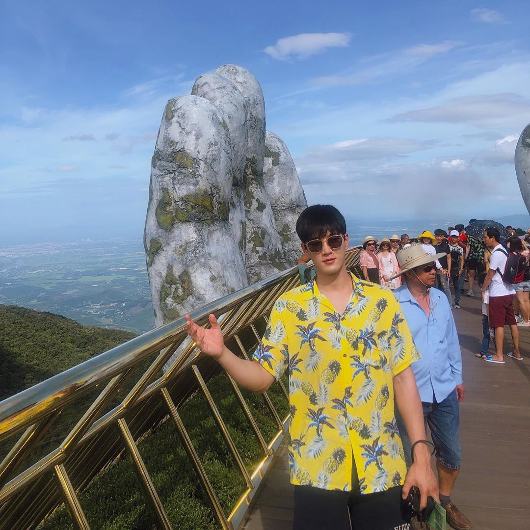 Ahn Bo Hyun đi du lịch Hội An, Đà Nẵng năm 2019. Ảnh: IG. Ahn Bo Hyun đi du lịch Hội An, Đà Nẵng năm 2019. Ảnh: IG.