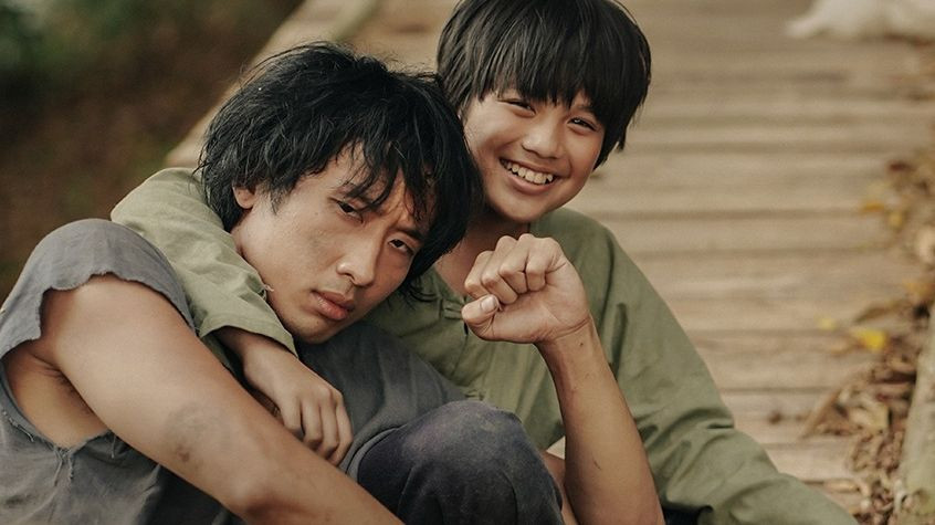 Út Lục Lâm (Tuấn Trần) và bé An (Hạo Khang). Út Lục Lâm (Tuấn Trần) và bé An (Hạo Khang).