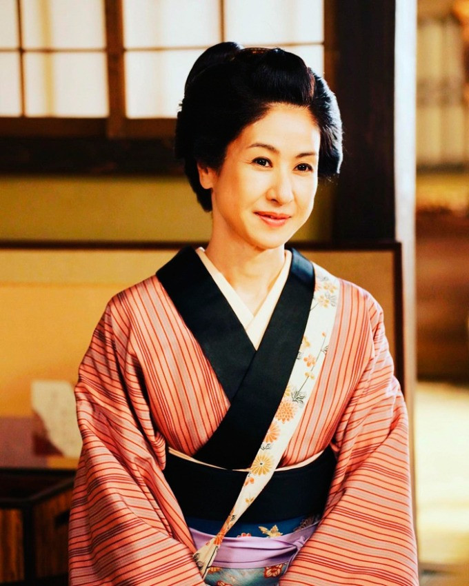 Nữ nghệ sĩ ở tuổi U60.