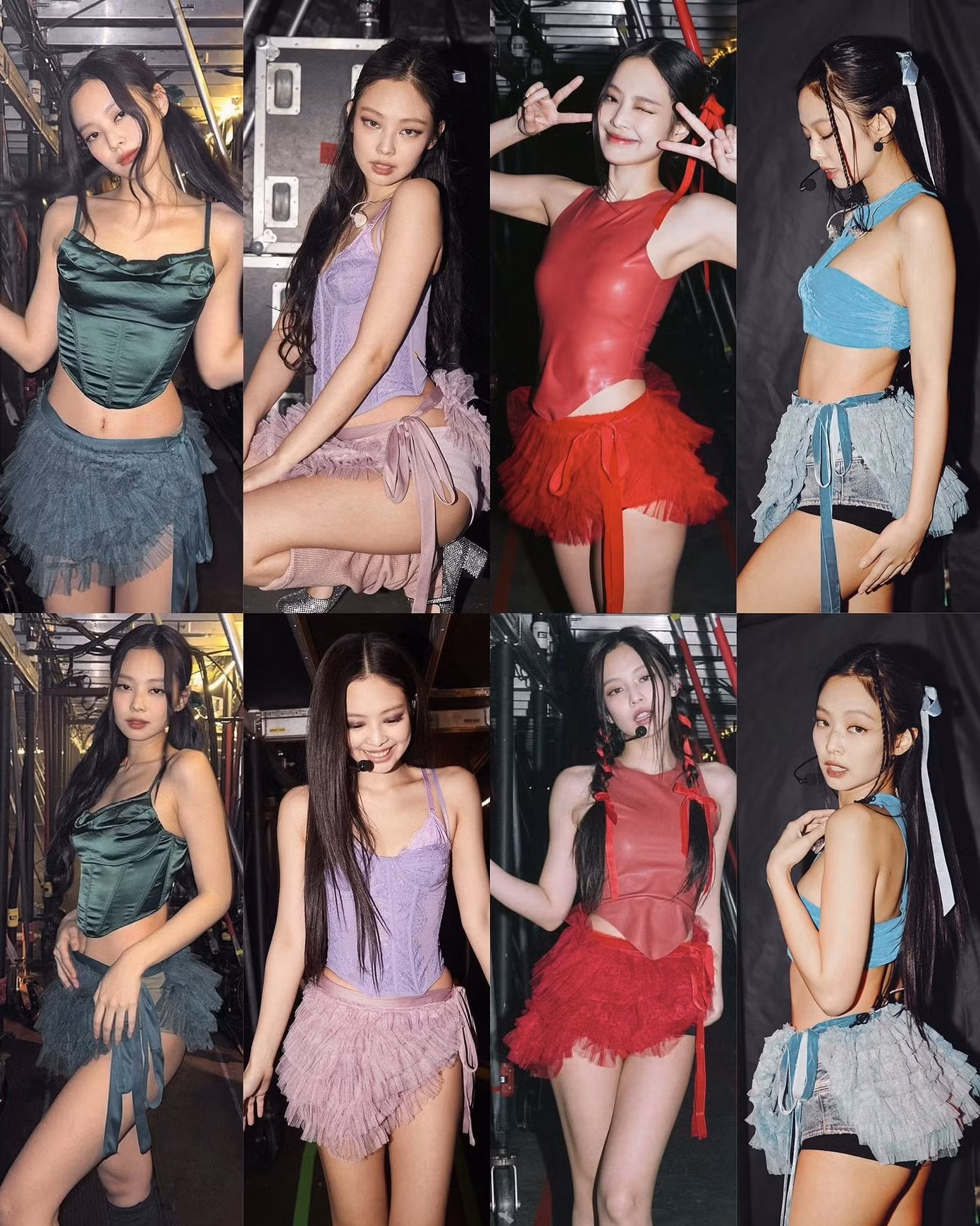 Những bộ cánh gợi cảm được Jennie diện trong concert.