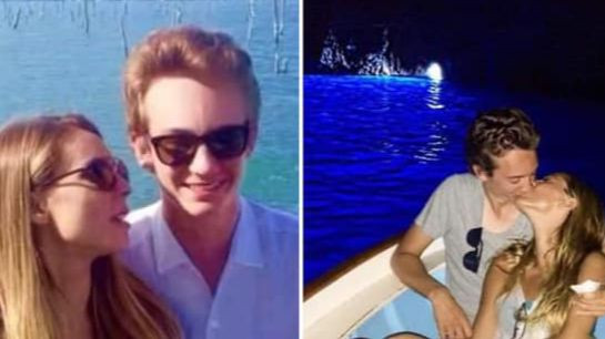 Frédéric Arnault và cô gái được cho là bạn gái cũ. Ảnh: Twitter. Frédéric Arnault và cô gái được cho là bạn gái cũ. Ảnh: Twitter.