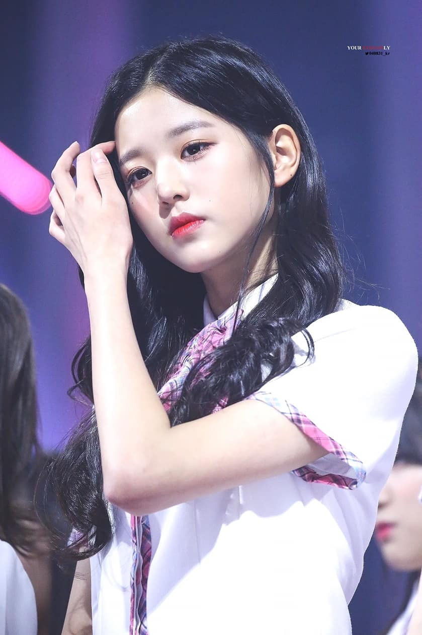 Nhan sắc của Jang Won Young năm 14 tuổi tham gia Produce48. Ảnh: Twitter. Nhan sắc của Jang Won Young năm 14 tuổi tham gia Produce48. Ảnh: Twitter.