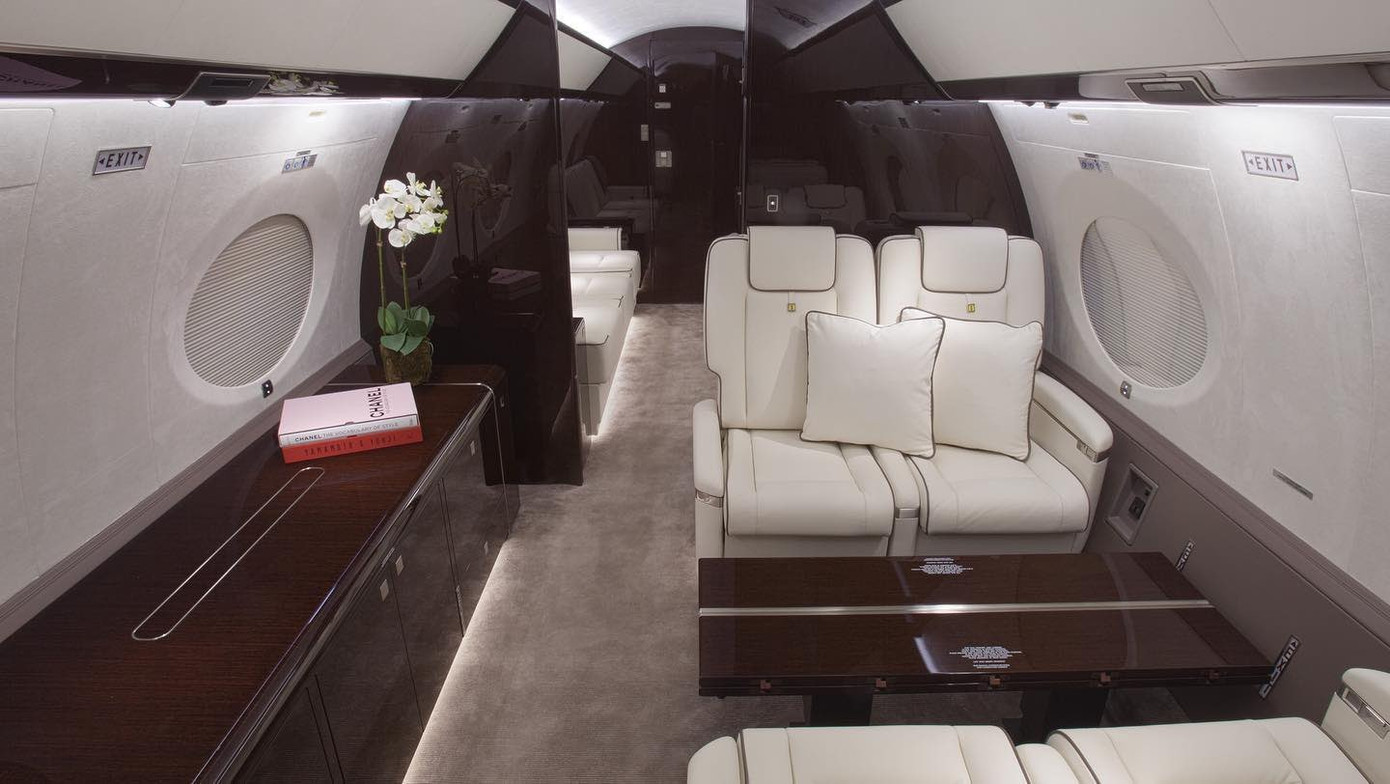 Nội thất bên trong chuyên cơ dành cho BlackPink. Ảnh: Korean Air. Nội thất bên trong chuyên cơ dành cho BlackPink. Ảnh: Korean Air.