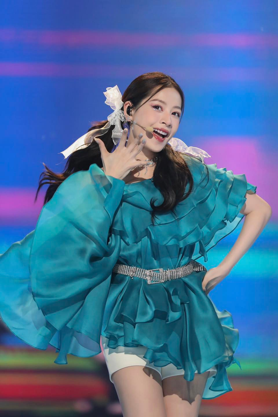 Duy trì kết quả khả quan, Chi Pu tiến đến công diễn 3, chung đội với Ngô Thiến và Lý Sa Mân Tử diễn ca khúc Muốn đi biển. Cô gặp khó khăn trong cách phát âm tiếng Trung bởi bài hát có nhịp độ nhanh. Trong hậu trường, cô bật khóc vì áp lực. Lần thi đấu này nhận được nhiều phản hồi tích cực nhưng điểm số của tiết mục không cao, đội của Chi Pu nhận được 796 điểm, đứng thứ 5/6 đội.