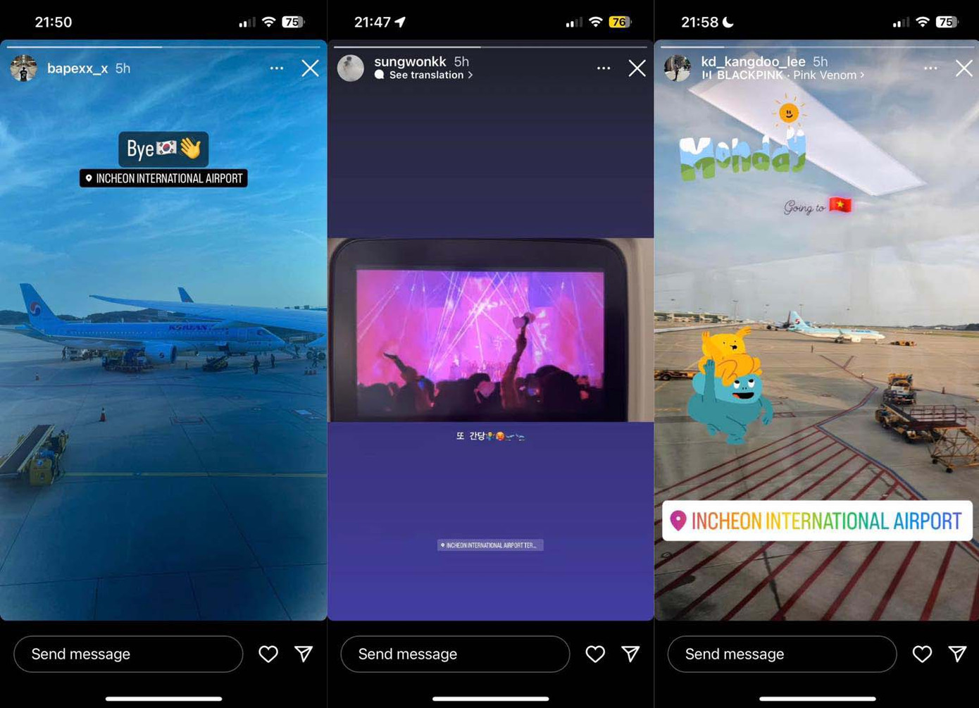 Nhiều nhân viên trong ê kíp BlackPink đã có mặt tại Việt Nam.