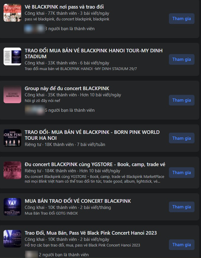 Nhiều người ê chề vì "ôm" vé BlackPink tại Hà Nội. Ảnh: CMH. Nhiều người ê chề vì "ôm" vé BlackPink tại Hà Nội. Ảnh: CMH.