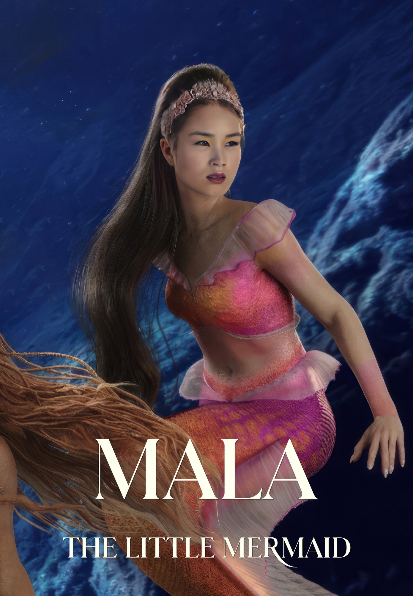 Nữ diễn viên người Anh gốc Á Karolina Conchet xuất hiện lần đầu trên màn ảnh rộng thông qua bộ phim live action The Little Mermaid do Disney sản xuất. Ngôi sao sinh năm 2001 đảm nhận công chúa Mala, một trong 7 mỹ nhân ngư, con của vua Triton. Nữ diễn viên người Anh gốc Á Karolina Conchet xuất hiện lần đầu trên màn ảnh rộng thông qua bộ phim live action The Little Mermaid do Disney sản xuất. Ngôi sao sinh năm 2001 đảm nhận công chúa Mala, một trong 7 mỹ nhân ngư, con của vua Triton.