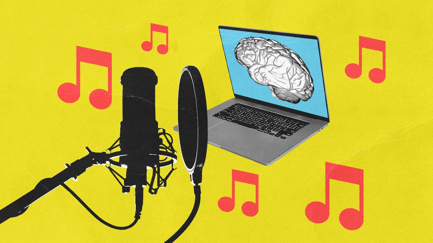 Công nghệ Ai nhân bản giọng hát khiến nhiều người lo ngại. Ảnh: Getty.