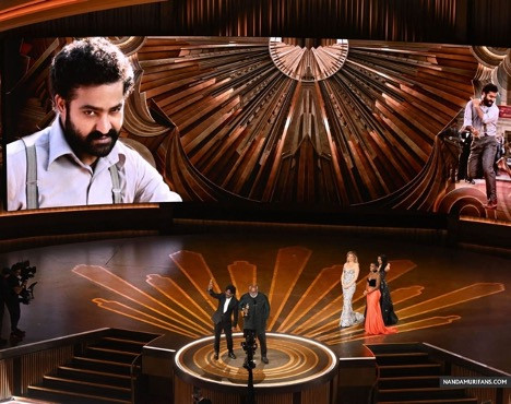 Khoảnh khắc chiến thắng của nhạc phẩm “Naatu Naatu”.