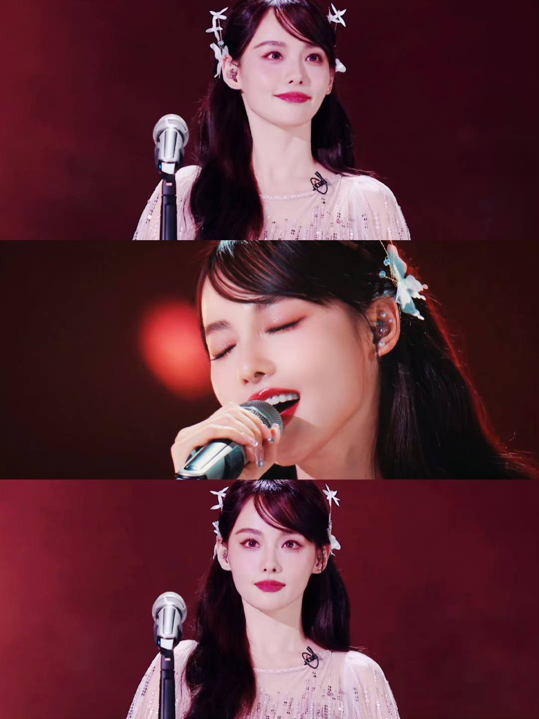 “Trương Gia Nghê U40 nhưng gương mặt ít dấu vết của thời gian. Nhan sắc và thân hình đều ổn”, “Tôi chưa sinh con nhưng đã thấy già hơn cô ấy rất nhiều”, “Từ hồi xem Diên hi công lược đã thấy Trương Gia Nghê xinh nổi bật”… một số bình luận cho hay. Tuy nhiên không ít khán giả cho rằng nữ diễn viên Cung tỏa châu liêm kém sắc hơn Chi Pu, Chu Châu, nét đại trà khó nhớ mặt.