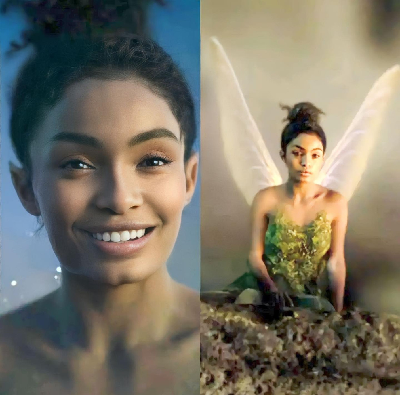 Yara Shahidi trở thành người phụ nữ da đen đầu tiên đóng vai Tinkerbell.