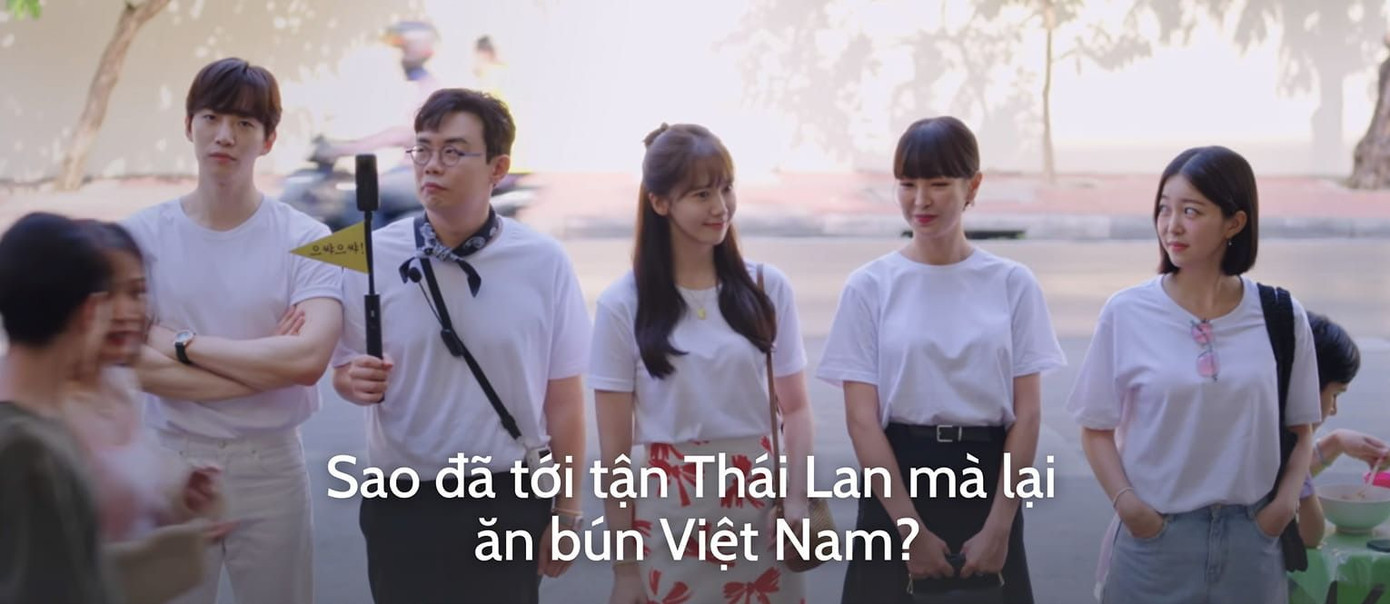Hủ tiếu Việt Nam xuất hiện trên phim King the land. Ảnh: VKR, CMH.