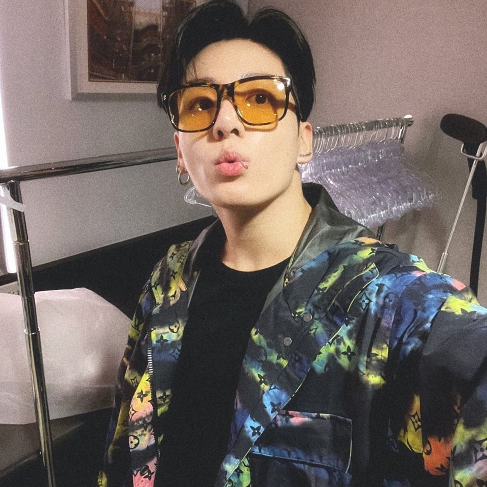 Hình ảnh trên tài khoản Instagram cá nhân của Jungkook trước khi bị xóa.
