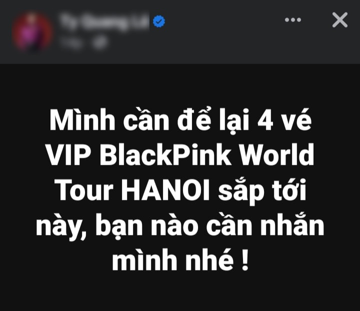 Nhiều người ê chề vì "ôm" vé BlackPink tại Hà Nội. Ảnh: CMH. Nhiều người ê chề vì "ôm" vé BlackPink tại Hà Nội. Ảnh: CMH.