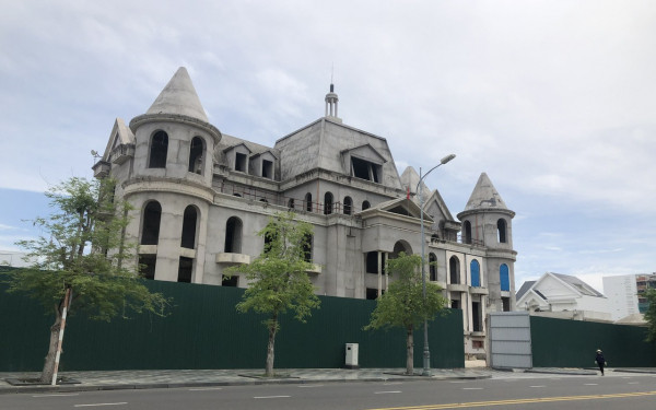 Một biệt thự tọa lạc tại Dự án Khu đô thị biển, Phan Thiết, Bình Thuận (ảnh: DV).