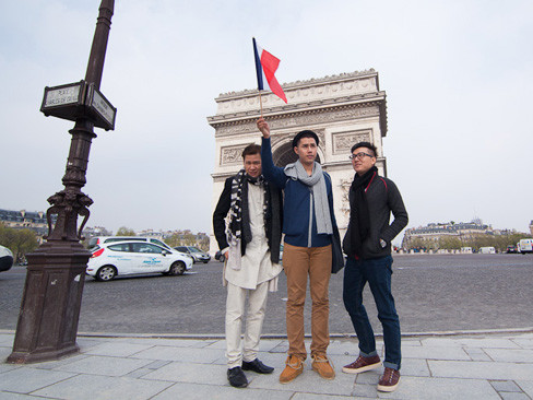 Minh Hà, Gia Khang, Chấn Hưng hào hứng với chuyến đi Paris