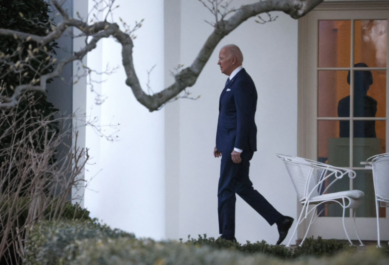 Tổng thống Mỹ Joe Biden vừa tuyên bố cấm nhập dầu Nga. (Ảnh: Reuters)