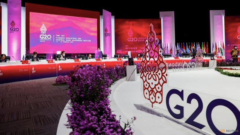 Các thống đốc và bộ trưởng tài chính G20 dự hội nghị tại Jakarta ngày 18/2. (Ảnh: Reuters) Các thống đốc và bộ trưởng tài chính G20 dự hội nghị tại Jakarta ngày 18/2. (Ảnh: Reuters)