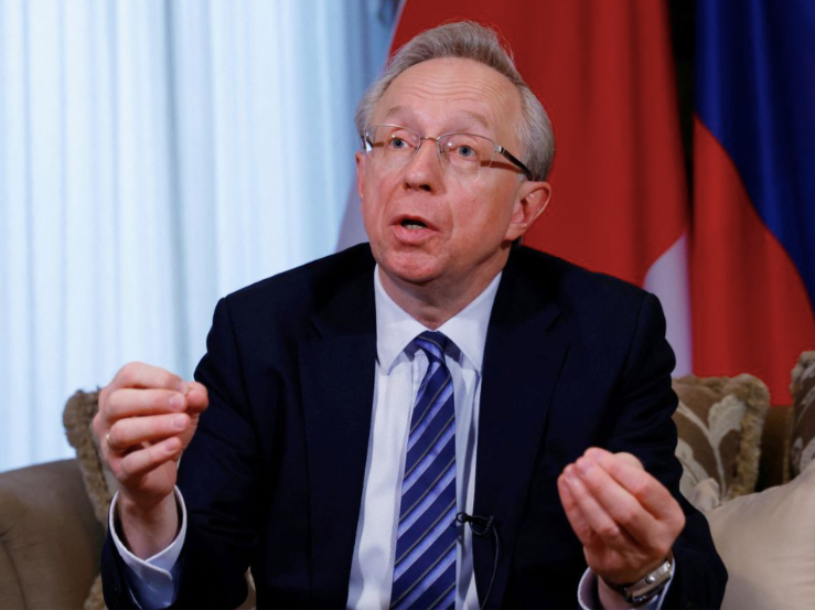 Đại sứ Nga tại Nhật Bản Mikhail Yurievich Galuzin. (Ảnh: Reuters) Đại sứ Nga tại Nhật Bản Mikhail Yurievich Galuzin. (Ảnh: Reuters)