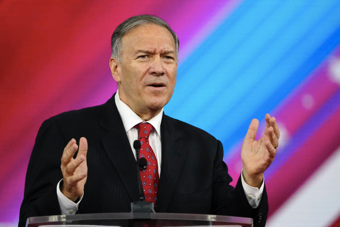 Cựu Ngoại trưởng Mỹ Mike Pompeo vẫn được bảo vệ đặc biệt vì mối đe doạ từ Iran. (Ảnh: AP)