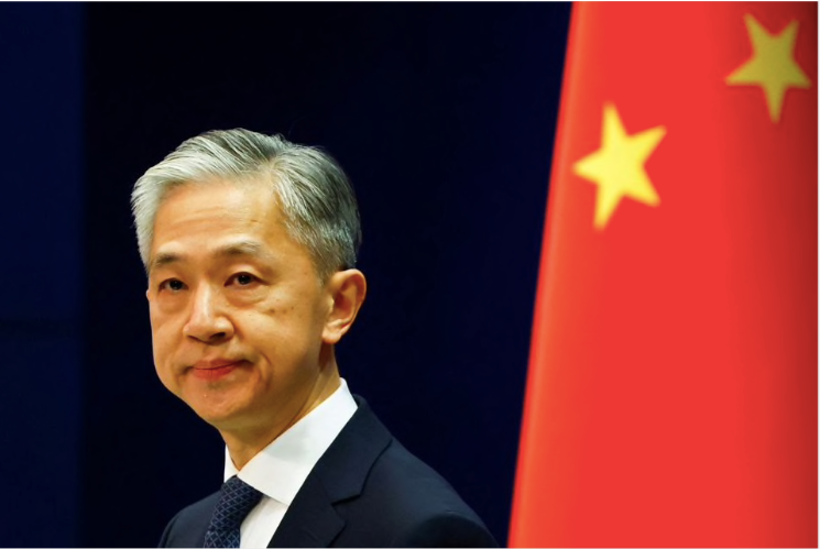 Phát ngôn viên Bộ Ngoại giao Trung Quốc Uông Văn Bân. (Ảnh: Reuters) Phát ngôn viên Bộ Ngoại giao Trung Quốc Uông Văn Bân. (Ảnh: Reuters)