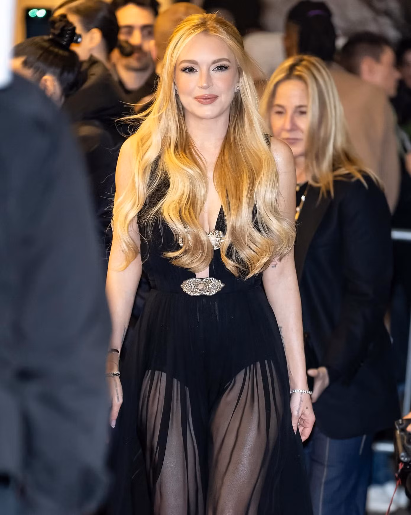 Hình ảnh lột xác xinh đẹp của Lindsay Lohan. Ảnh: Daily Mail