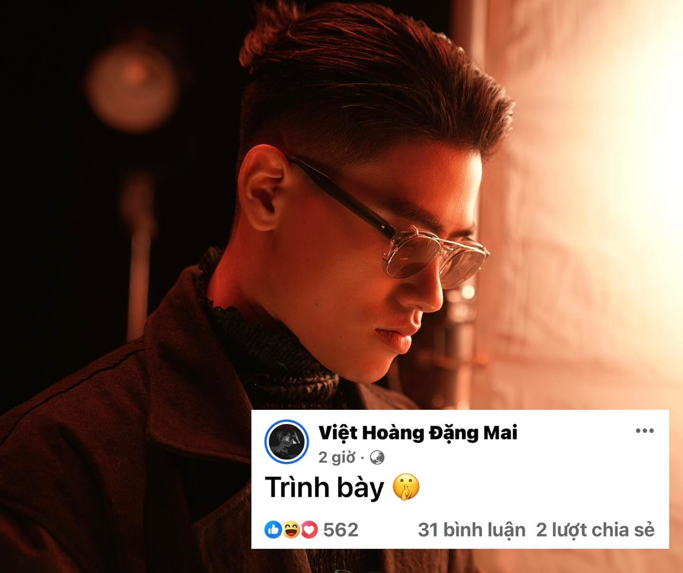 Status bị nghi nhắm đến HIEUTHUHAI của GDucky. Ảnh: Facebook của GDucky