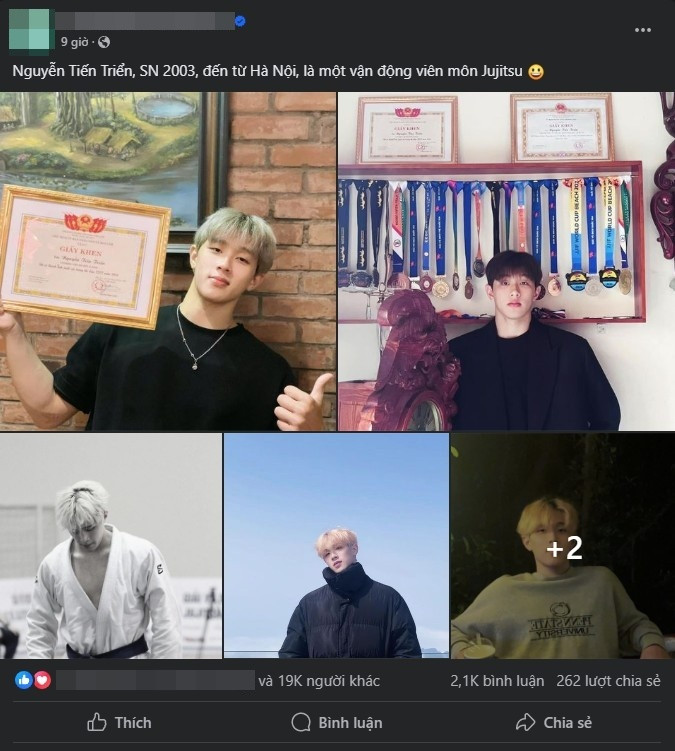 Những bài viết về "hotboy võ thuật" nhận về tương tác cao.