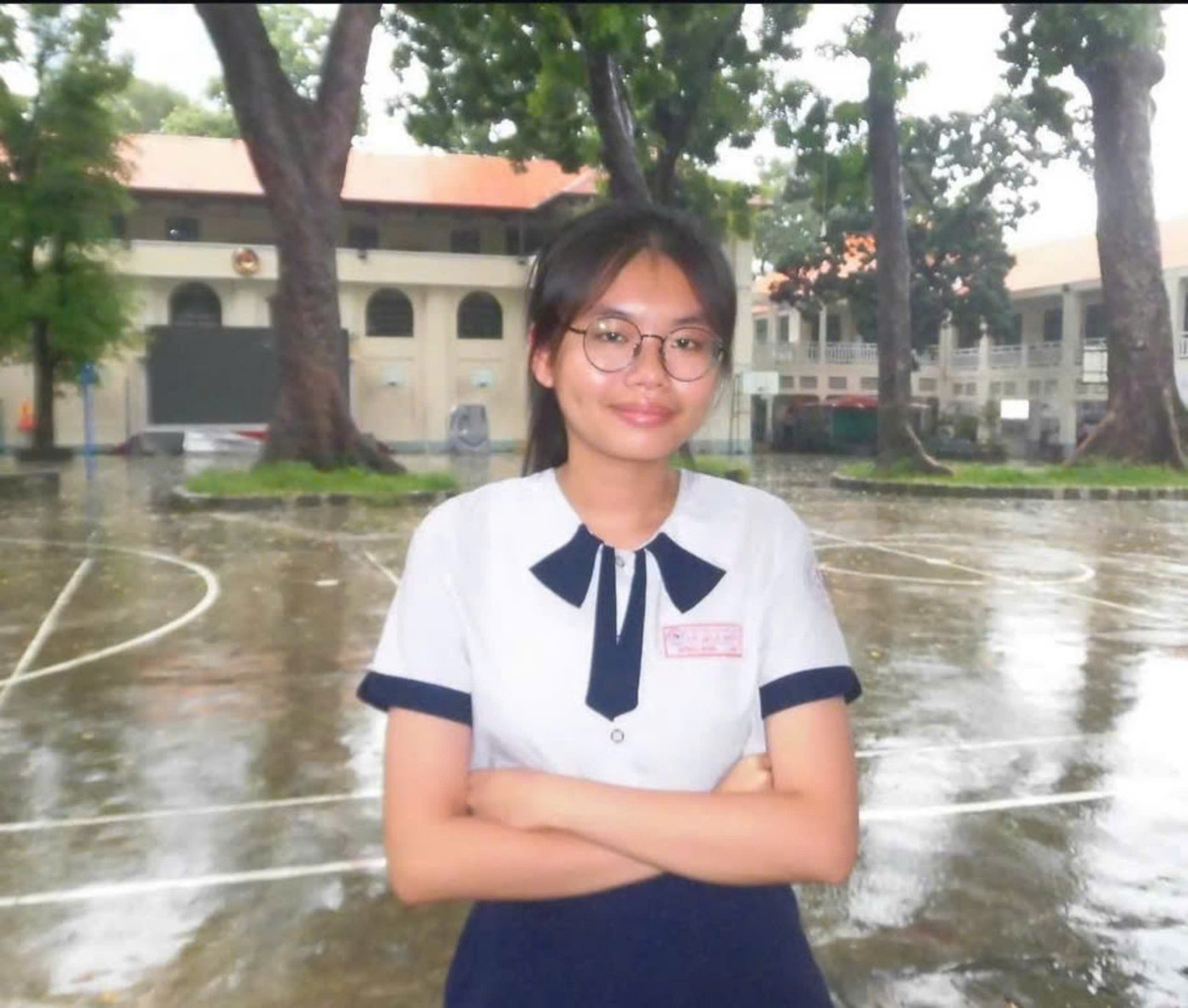 Nữ sinh Lê Ngọc Hồng Ánh. Ảnh: Nhân vật cung cấp.