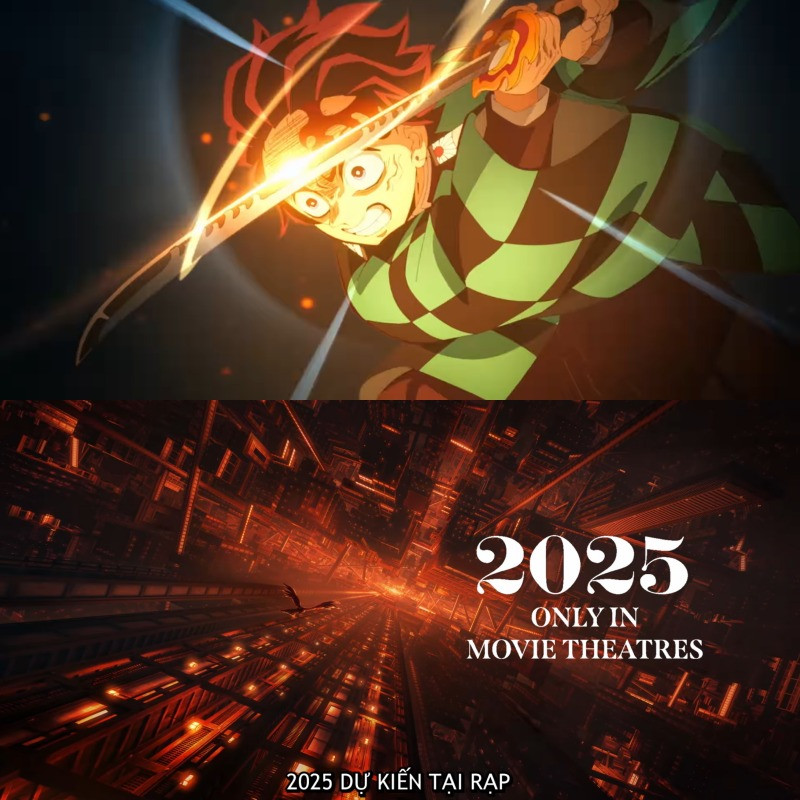 Thanh Gươm Diệt Quỷ: Vô Hạn Thành sẽ tung ra movie đầu tiên trong năm 2025. Ảnh: ufotable Thanh Gươm Diệt Quỷ: Vô Hạn Thành sẽ tung ra movie đầu tiên trong năm 2025. Ảnh: ufotable