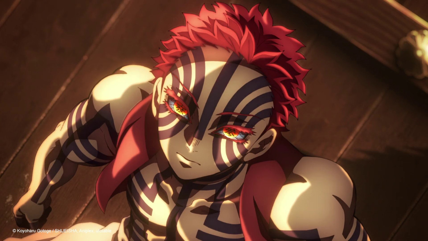 Các Thượng Huyền Quỷ chờ đợi Sát Quỷ Đoàn rơi vào Vô hạn thành, mở đầu cuộc chiến bùng nổ đến hồi kết. Ảnh: ufotable Các Thượng Huyền Quỷ chờ đợi Sát Quỷ Đoàn rơi vào Vô hạn thành, mở đầu cuộc chiến bùng nổ đến hồi kết. Ảnh: ufotable