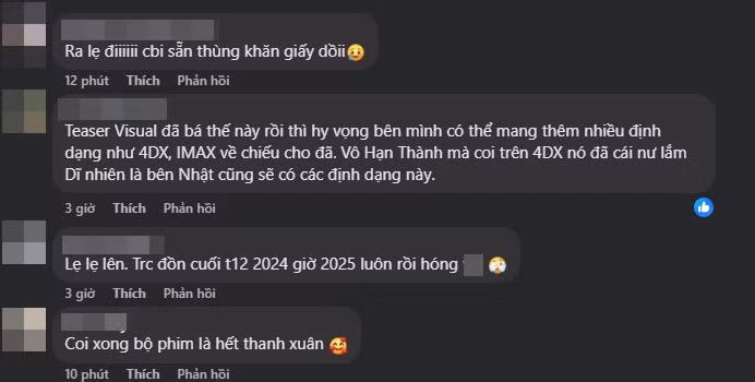 Khán giả tranh luận về Thanh Gươm Diệt Quỷ: Vô Hạn Thành. Ảnh: Chụp màn hình Facebook