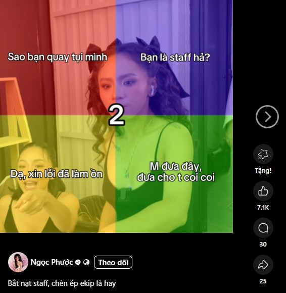 Màn đu trend của Ngọc Phước đạt tương tác cao. Ảnh: Facebook Ngọc Phước