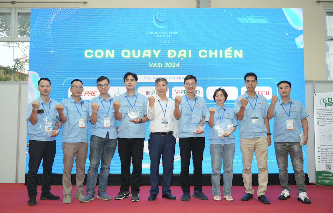 Đại diện các đội tham gia cuộc thi