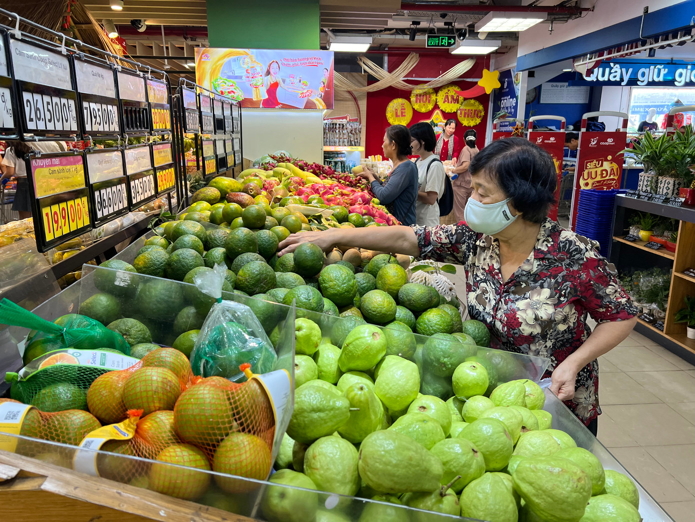 Hàng Việt hiện chiếm 90-95% tổng sản phẩm tại các hệ thống siêu thị thuộc Saigon Co.op, Satra, Bách Hóa Xanh...