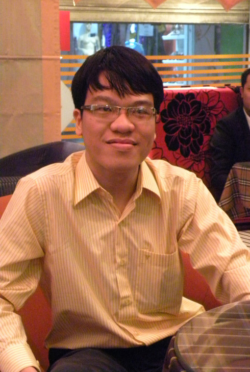 Lê Quang Liêm 'xông đất' cho thể thao Việt Nam trong năm Nhâm Thìn. Ảnh: Minh Hà (VnExpress) . Lê Quang Liêm 'xông đất' cho thể thao Việt Nam trong năm Nhâm Thìn. Ảnh: Minh Hà (VnExpress)