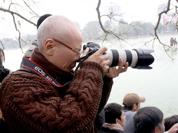 Nhà sư cũng săn Cụ rùa