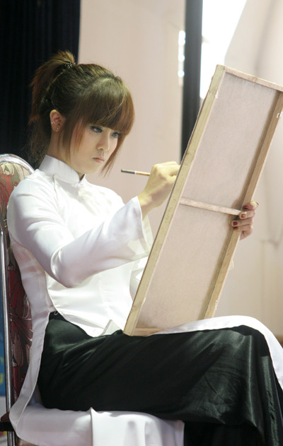 Thể hiện năng khiếu hội họa