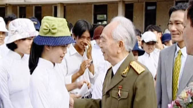 Ngôi trường đầu tiên mang tên Võ Nguyên Giáp ảnh 1