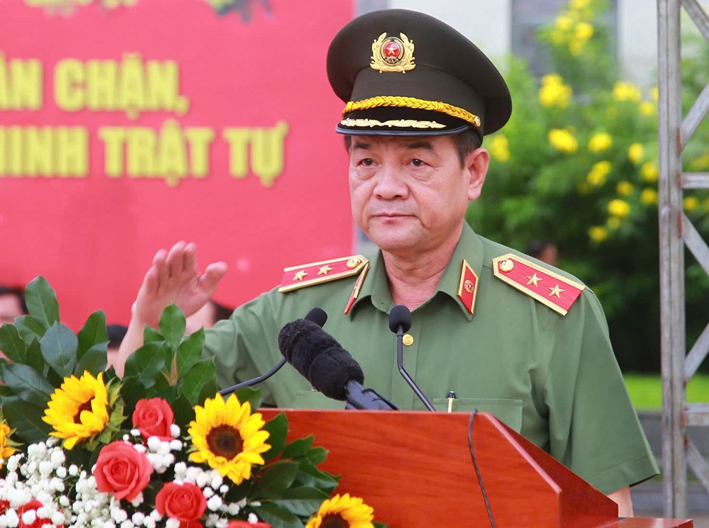 Trung tướng Lê Hồng Nam. Giám đốc Công an TP HCM. Ảnh: VNN.