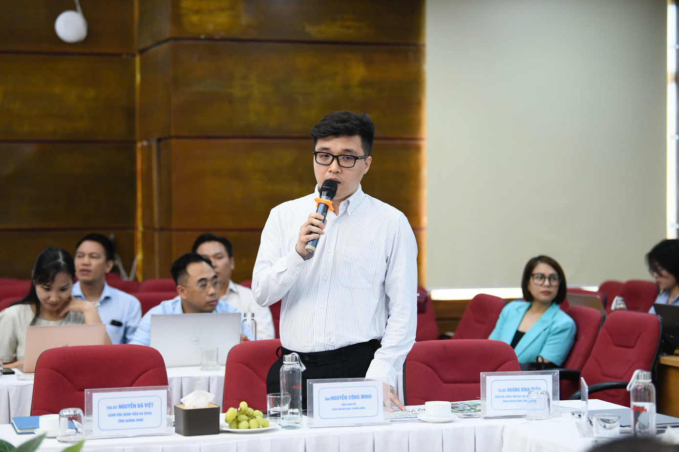 Ông Nguyễn Công Minh, Tổng giám đốc Bệnh viện đa khoa Phương Đông