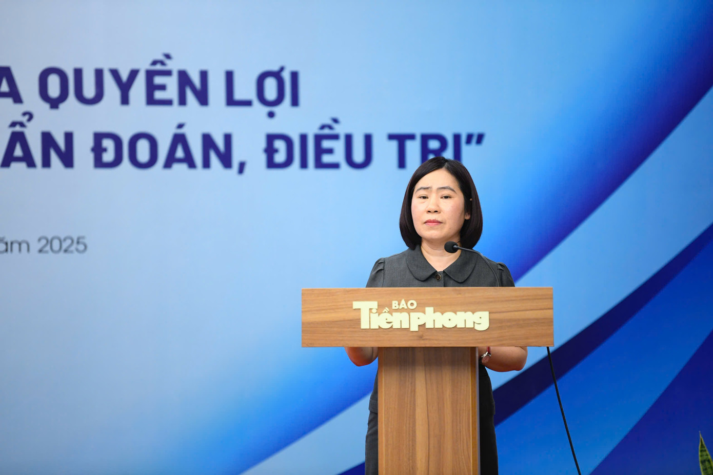 Ths. Bs CKII Nguyễn Thị Hồng Hoa, Phó Giám đốc Bệnh viện Việt Nam – Thụy Điển Uông Bí (Quảng Ninh). Ảnh: Như Ý