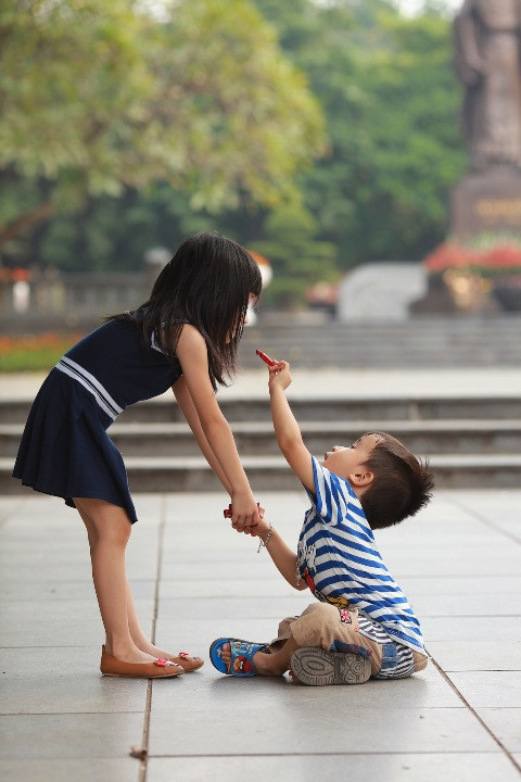 Giải nhì chủ đề “Lòng tốt”: Phạm Đình Lương, máy Canon EOS Mark II