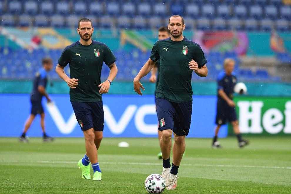 Tuyển Italia tập luyện trước trận chung kết EURO 2020 Tuyển Italia tập luyện trước trận chung kết EURO 2020